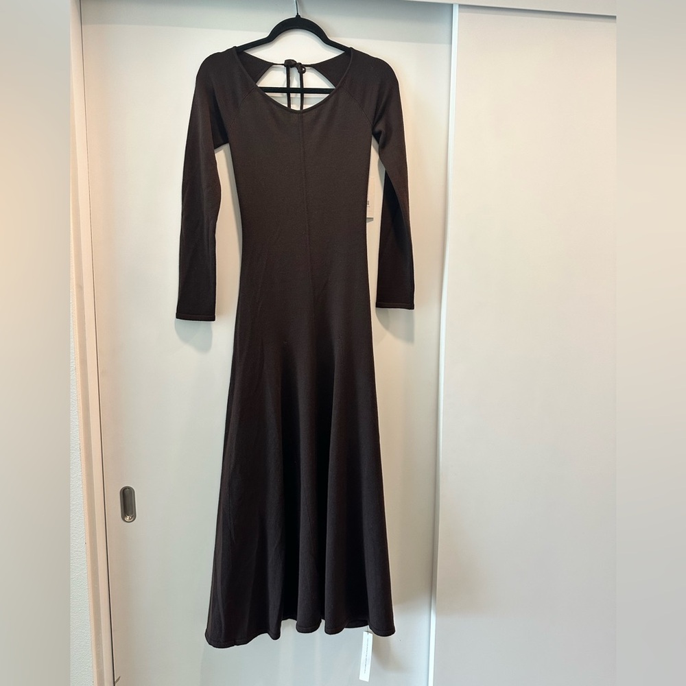 Reformation Livia Regenerative Merino Sweater Long Sleeve Dress Size S - Picture 5 of 6